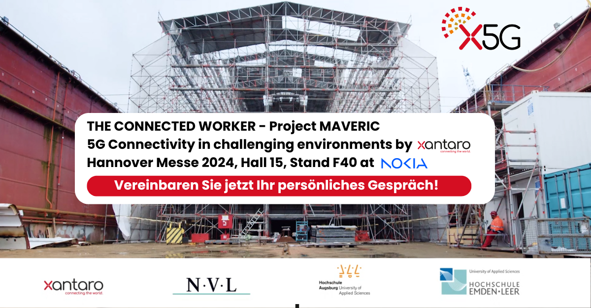 Campus-5G-Netzwerk im Schiffsbau: The Connected Worker